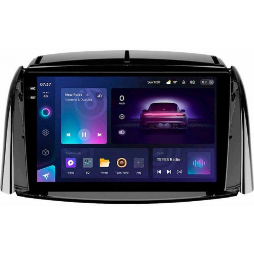 Штатная магнитола Teyes CC3 2k 4+64 Gb Renault Koleos 2008-2016 (B) 9"