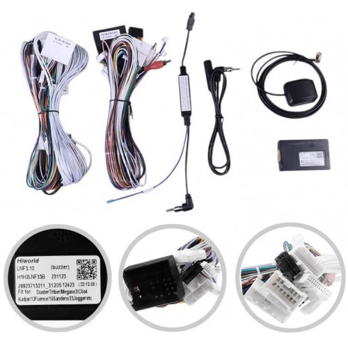 Штатна магнітола Teyes CC4 Pro 2k 12+256 Gb Renault Megane 3 2008-2014 9"