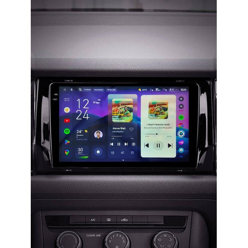 Штатна магнітола Teyes CC4 2k 6+64 Gb Skoda Kodiaq 2016-2021 / Karoq NU7 2017-2021 (B) 9"