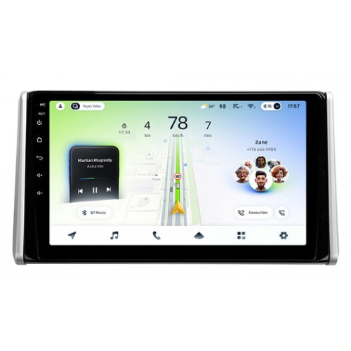 Штатна магнітола Teyes CC4L 4+64 Gb Toyota RAV4 5 XA50 (1 Din) 2018-2023 (F2) (A) 10"