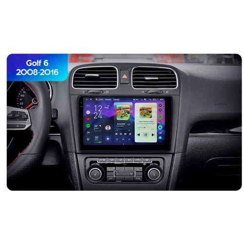 Штатная магнитола Teyes CC4 Pro 2k 8+128 Gb Volkswagen Bora, Golf 6, Passat, Scirocco, Sharan, Touran / Skoda Octavia, Fabia 2 PQ 10"