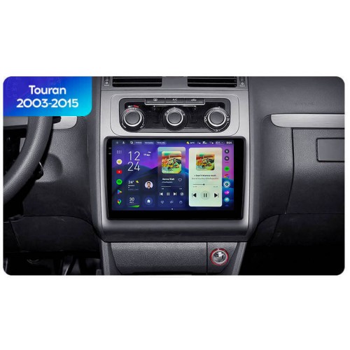 Штатная магнитола Teyes CC4 Pro 2k 8+128 Gb Volkswagen Bora, Golf 6, Passat, Scirocco, Sharan, Touran / Skoda Octavia, Fabia 2 PQ 10"