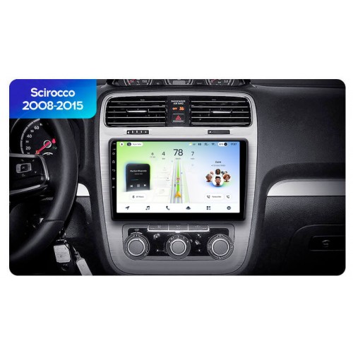 Штатная магнитола Teyes CC4L 4+64 Gb Volkswagen Bora, Golf 6, Passat, Scirocco, Sharan, Touran / Skoda Octavia, Fabia 2 PQ 10"