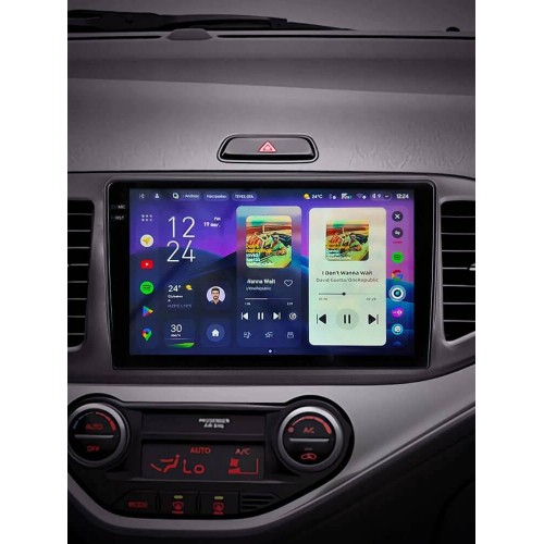Штатна магнітола Teyes CC4 2k 6+64 Gb Kia Morning 2011-2017 9"