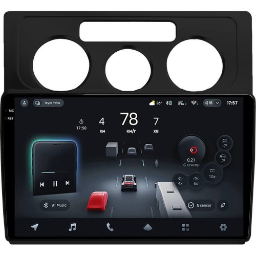 Штатная магнитола Teyes CC4 Pro 2k 12+256 Gb Volkswagen Caddy 2K 3 2004-2010 10"