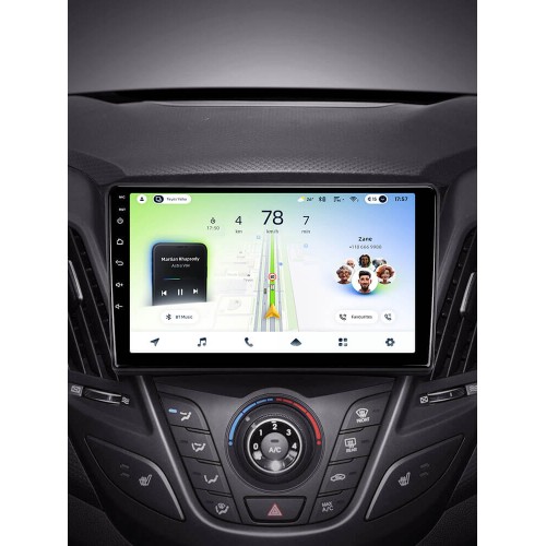 Штатная магнитола Teyes CC4L 6+64 Gb Hyundai Veloster FS 2011-2017 (A) 9"