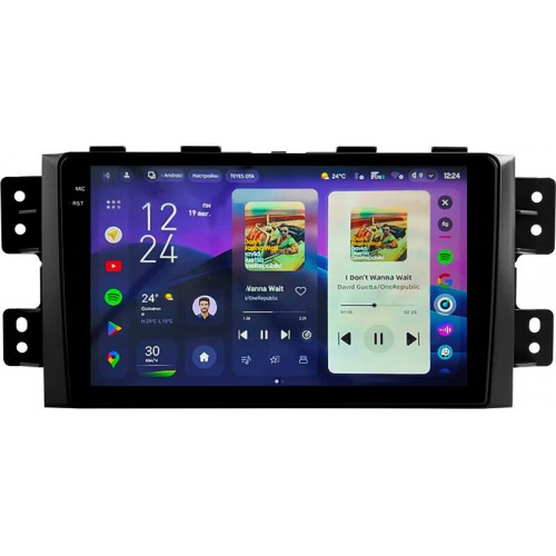 Штатная магнитола Teyes CC4 Pro 2k 12+256 Gb Kia Mohave 2008-2016 / Borrego 2008-2011 9"