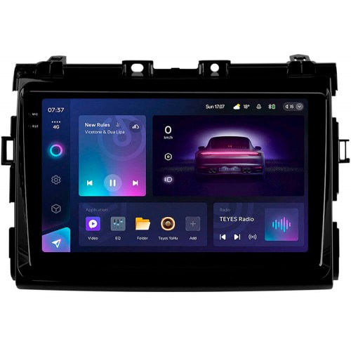 Штатная магнитола Teyes CC3 2k 4+32 Gb Toyota Previa XR50 2006-2019 9"