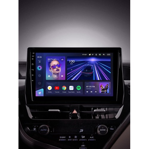 Штатная магнитола Teyes CC3 4+64 Gb Toyota Camry 8 XV70 (1 Din) 2020-2023 10"