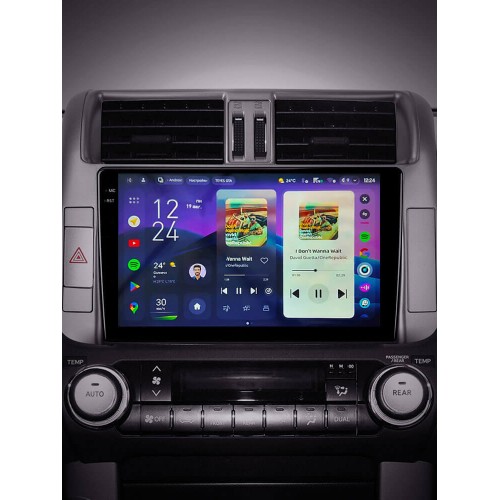Штатна магнітола Teyes CC4 2k 8+128 Gb Toyota Land Cruiser Prado 150 2009-2013 (C) 9"