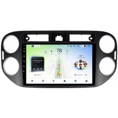 Штатная магнитола Teyes CC4L 4+64 Gb Volkswagen Tiguan 1 NF 2006-2017 (F1) (24mm) 9"