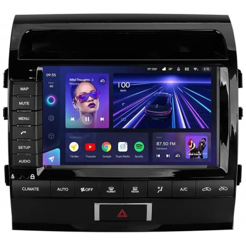 Штатная магнитола Teyes CC3 4+32 Gb Toyota Land Cruiser 200 11 2007-2015 (F2) (C) 9"