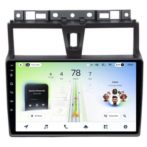 Штатна магнітола Teyes CC4L 6+64 Gb Geely Emgrand EC7 1 2016-2018 9"