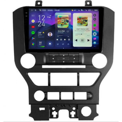 Штатная магнитола Teyes CC4 Pro 2k 8+128 Gb Ford Mustang VI S550 2014-2021 (F1) 9"