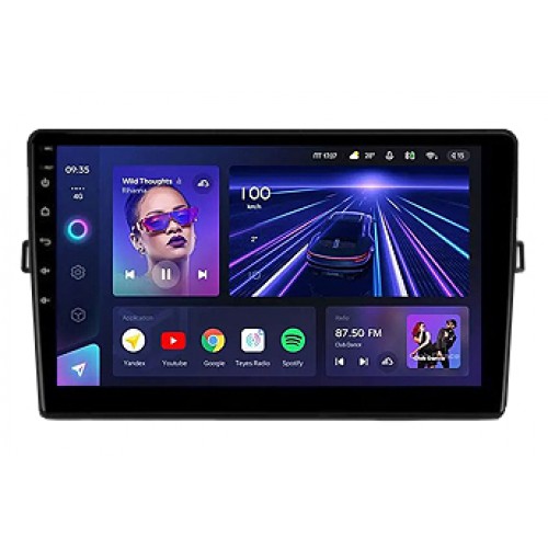 Штатна магнітола Teyes CC3 4+64 Gb Toyota Auris 1 E150 (0 Din) 2006-2012 10"