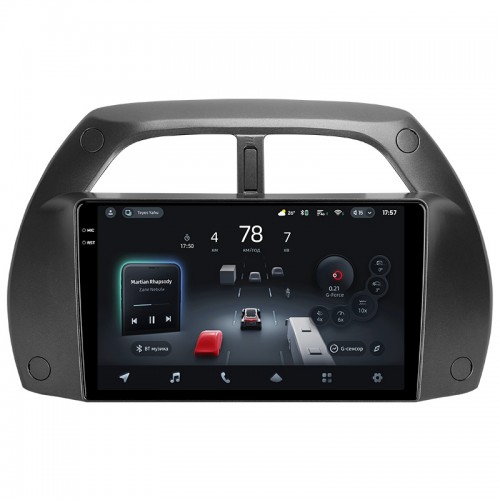 Штатная магнитола Teyes CC4 Pro 2k 8+128 Gb Toyota RAV4 2 CA20 CA20W XA20 2000-2003 (F3) 9"