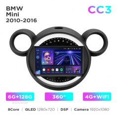 Штатна магнітола Teyes CC3 6+128 Gb 360° BMW Mini 2010-2016 (F2) 9