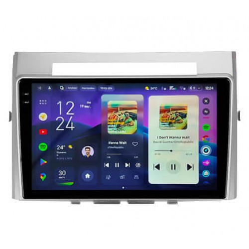 Штатная магнитола Teyes CC4 2k 8+128 Gb Toyota Corolla Verso AR10 2004-2009 (F2) 9"