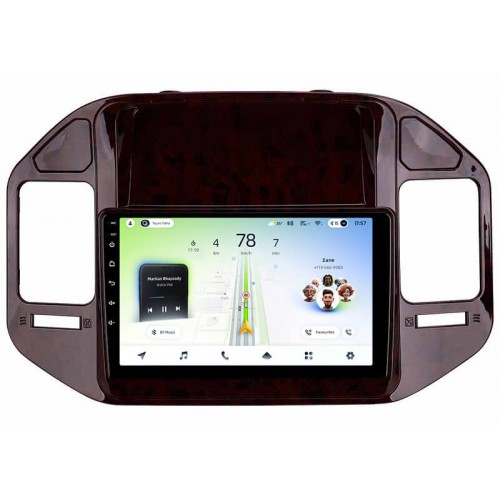 Штатна магнітола Teyes CC4L 4+64 Gb Mitsubishi Pajero 3 V70 V60 1999-2006 (brown) 9"