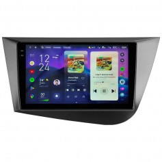 Штатна магнітола Teyes CC4 Pro 2k 12+256 Gb Seat Leon 2 2005-2012 (F2) 9"