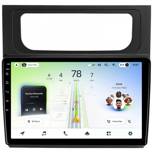 Штатная магнитола Teyes CC4L 4+64 Gb Volkswagen Touran 2 1T 2010-2015 10"