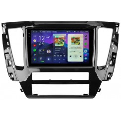 Штатная магнитола Teyes CC4 Pro 2k 12+256 Gb Mitsubishi Pajero Sport 3 2020-2021 9"