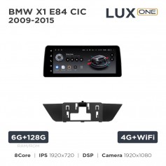 Штатна магнітола Teyes LUX ONE 6+128 Gb BMW X1 E84 CIC 2009-2015 12.3"