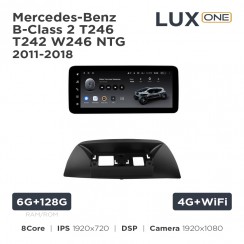 Штатная магнитола Teyes LUX ONE 6+128 Gb Mercedes-Benz B-Class 2 T246 T242 T246 T242 W246 NTG 2011-2018 12.3"