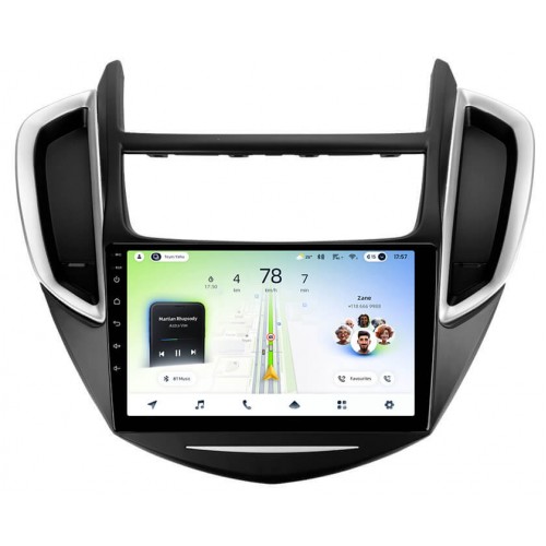 Штатна магнітола Teyes CC4L 6+64 Gb Chevrolet Tracker 3 2013-2017 (F1) 9"