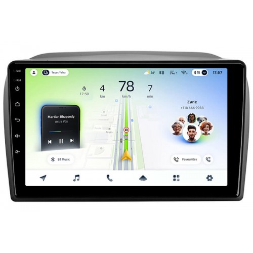 Штатна магнітола Teyes CC4L 4+64 Gb Fiat Doblo 2 263 2009-2015 9"