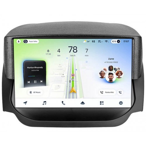 Штатна магнітола Teyes CC4L 4+64 Gb Ford EcoSport 2014-2018 9"
