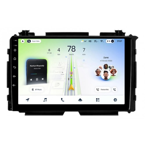 Штатная магнитола Teyes CC4L 6+64 Gb Honda Vezel / HR-V 2015-2018 9"