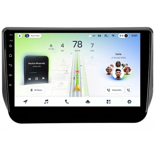 Штатна магнітола Teyes CC4L 6+64 Gb Hyundai H1 2 Grand Starex TQ 2017-2022 9"