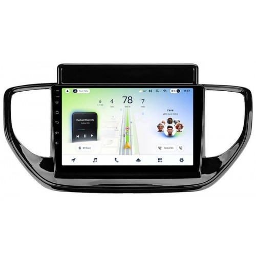 Штатная магнитола Teyes CC4L 6+64 Gb Hyundai Solaris 2 2020-2021 9"