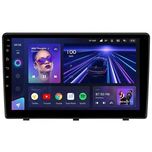 Штатная магнитола Teyes CC3 2k 4+64 Gb Hyundai Venue (1 Din) 2019-2020 9"