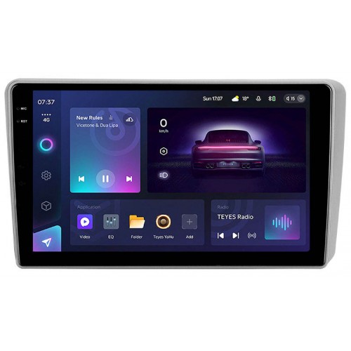 Штатная магнитола Teyes CC3 2k 4+64 Gb Hyundai Getz 1 (1 Din) 2002-2011 (F1) 9"