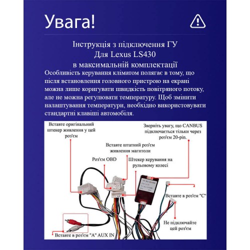 Штатна магнітола Teyes CC4L 6+64 Gb Lexus LS430 XF30 LS 430 / Toyota Celsior XF30 2000-2006 (F2) 9"