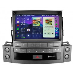 Штатна магнітола Teyes CC4 Pro 2k 8+128 Gb Lexus LX570 J200 3 2007-2015 (B) 9"