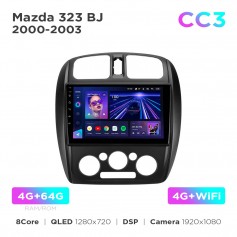 Штатна магнітола Teyes CC3 4+64 Gb Mazda 323 BJ 2000-2003 9"