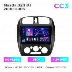 Штатна магнітола Teyes CC3 6+128 Gb 360° Mazda 323 BJ 2000-2003 9