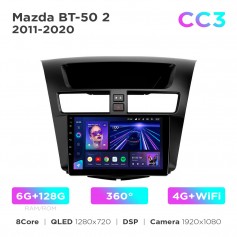 Штатна магнітола Teyes CC3 6+128 Gb 360° Mazda BT-50 2 2011-2020 9