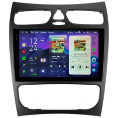 Штатная магнитола Teyes CC4 Pro 2k 12+256 Gb Mercedes-Benz CLK-Class C209 A209 2002-2005 (F2) 9"