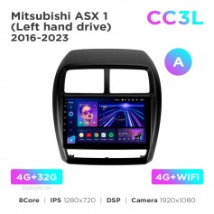 Штатна магнітола Teyes CC3L 4+32 Gb Mitsubishi ASX 1 2016-2023 (A) 9"