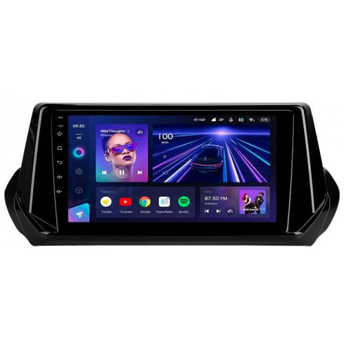 Штатна магнітола Teyes CC3 4+32 Gb Peugeot 2008 2 (0 Din) 2019-2021 9"