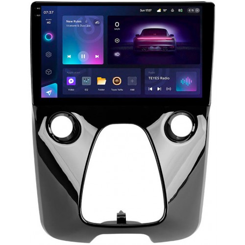 Штатная магнитола Teyes CC3 2k 4+32 Gb Peugeot 108 / Toyota Aygo B40 2014-2021 (F1) 10"