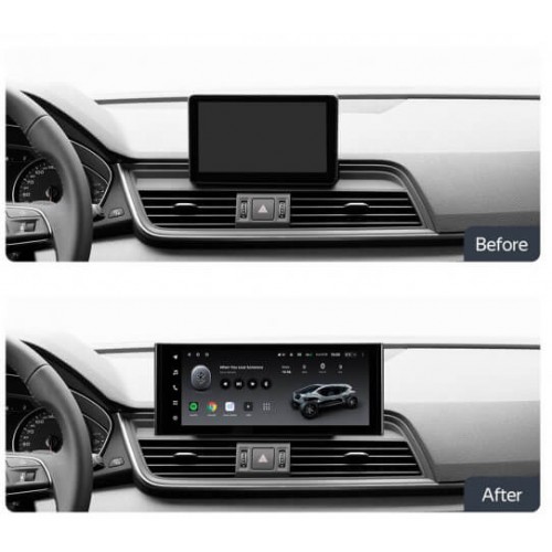 Штатная магнитола Teyes LUX ONE 6+128 Gb Audi Q5 Q5L FY 2017-2023 12.3"