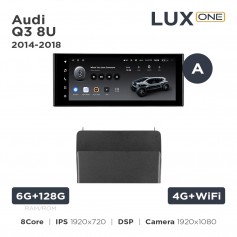 Штатна магнітола Teyes LUX ONE 6+128 Gb Audi Q3 8U 2014-2018 (A) 12.3"