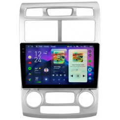 Штатна магнітола Teyes CC4 Pro 2k 12+256 Gb Kia Sportage 2 2004-2010 9"