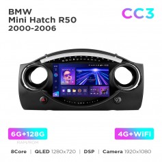 Штатная магнитола Teyes CC3 6+128 Gb BMW Mini Hatch R50 2000-2006 9