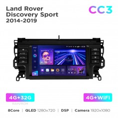 Штатна магнітола Teyes CC3 4+32 Gb Land Rover Discovery Sport 2014-2019 9"